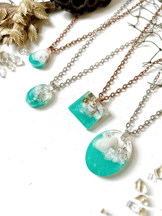 Casey Key Resin Necklaces