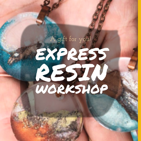 Express Resin Jewelry Private Studio Workshop || Giftcard