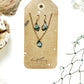 Customizable Manasota Key Beach Jewelry Sets || Handmade Patina Brass Resin Itty Bitty Ocean Charms