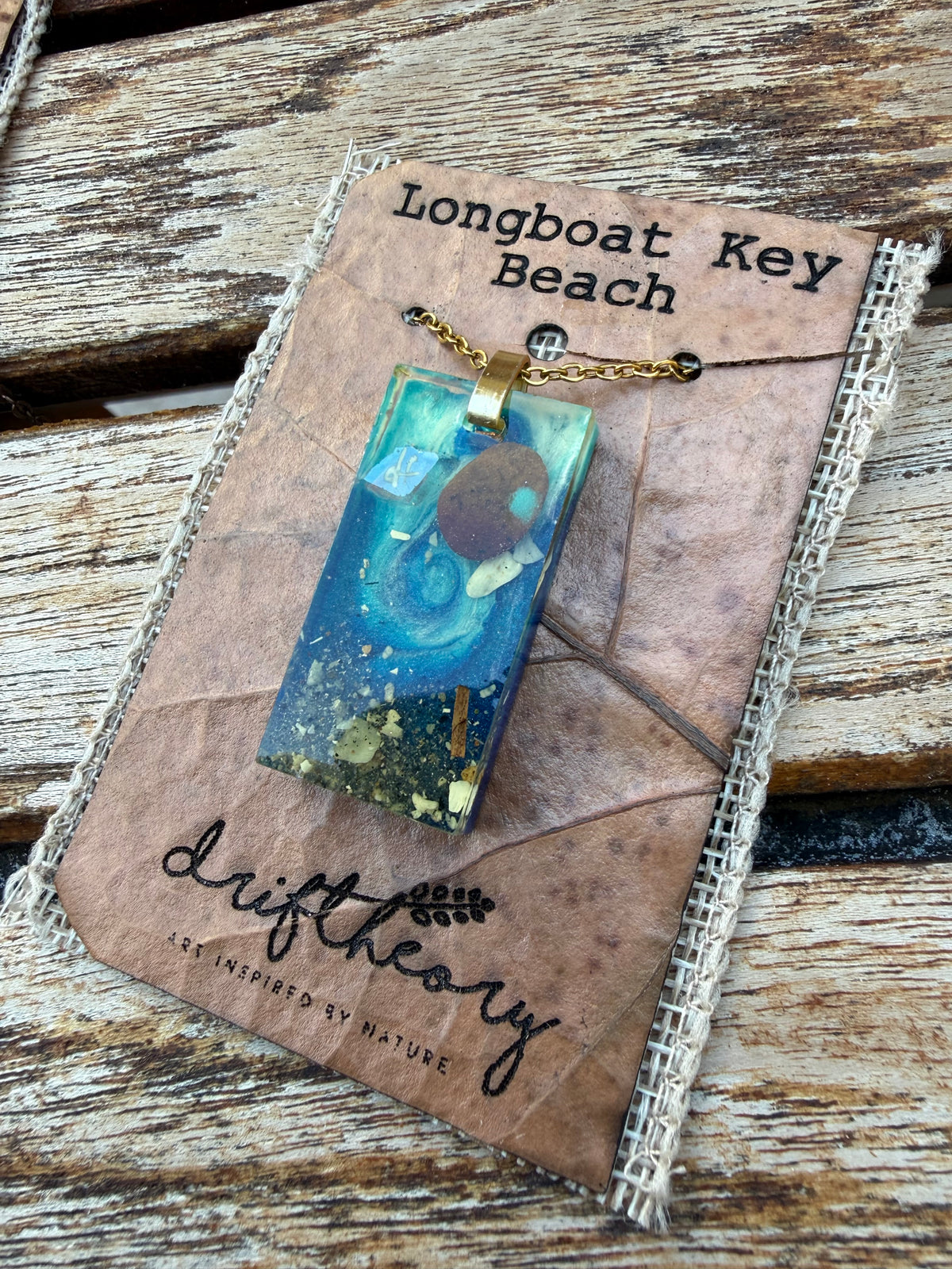 Longboat Key Hagstone Keepsake Necklace