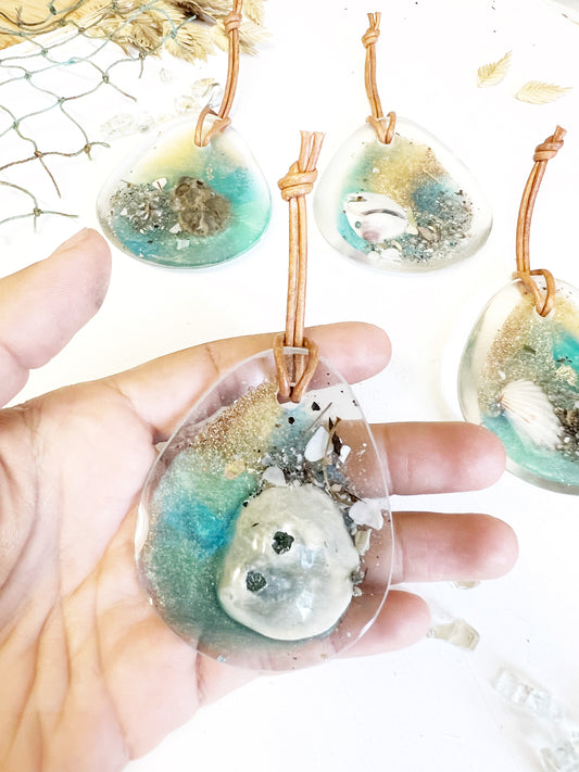 Customizable || Sarasota Bay Resin Nature Ornaments