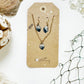 Customizable Venice Beach Jewelry Sets || Handmade Patina Brass Resin Itty Bitty Ocean Charms