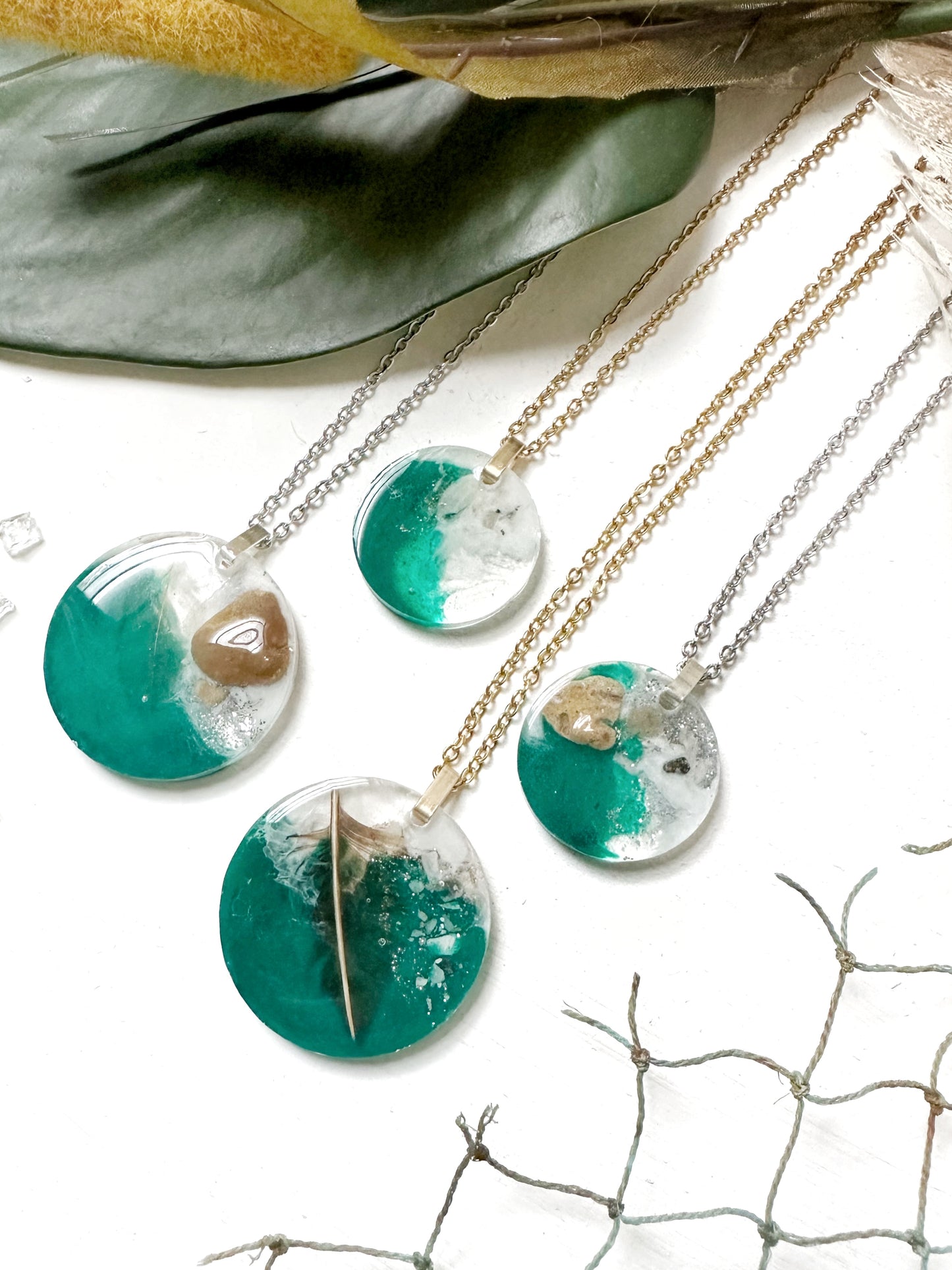 Customizable || Manasota Key Florida Resin Nature Jewelry