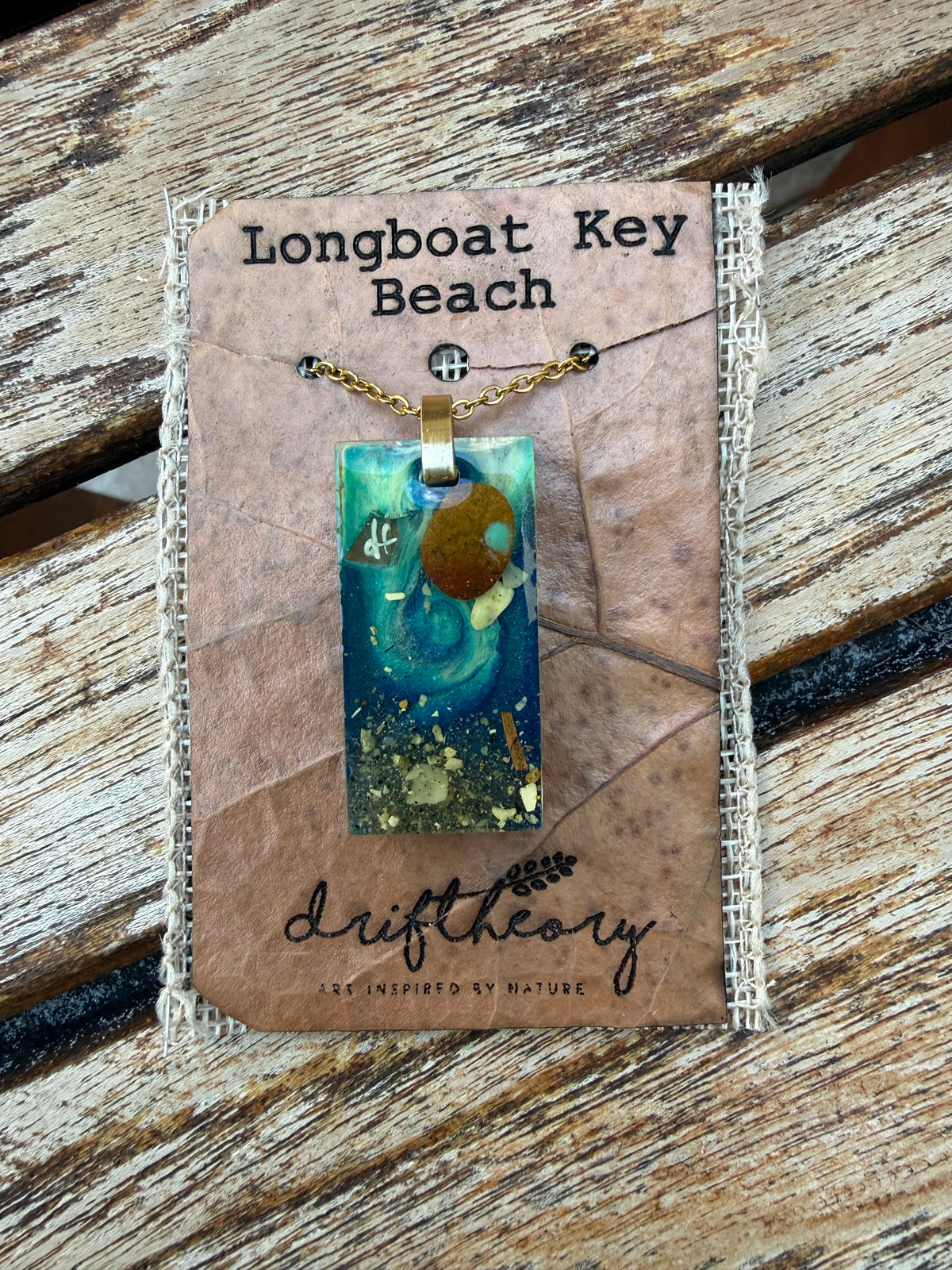 Longboat Key Hagstone Keepsake Necklace