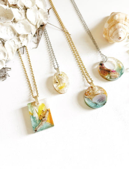 Customizable || Sarasota Bayfront Gulf Resin Nature Jewelry
