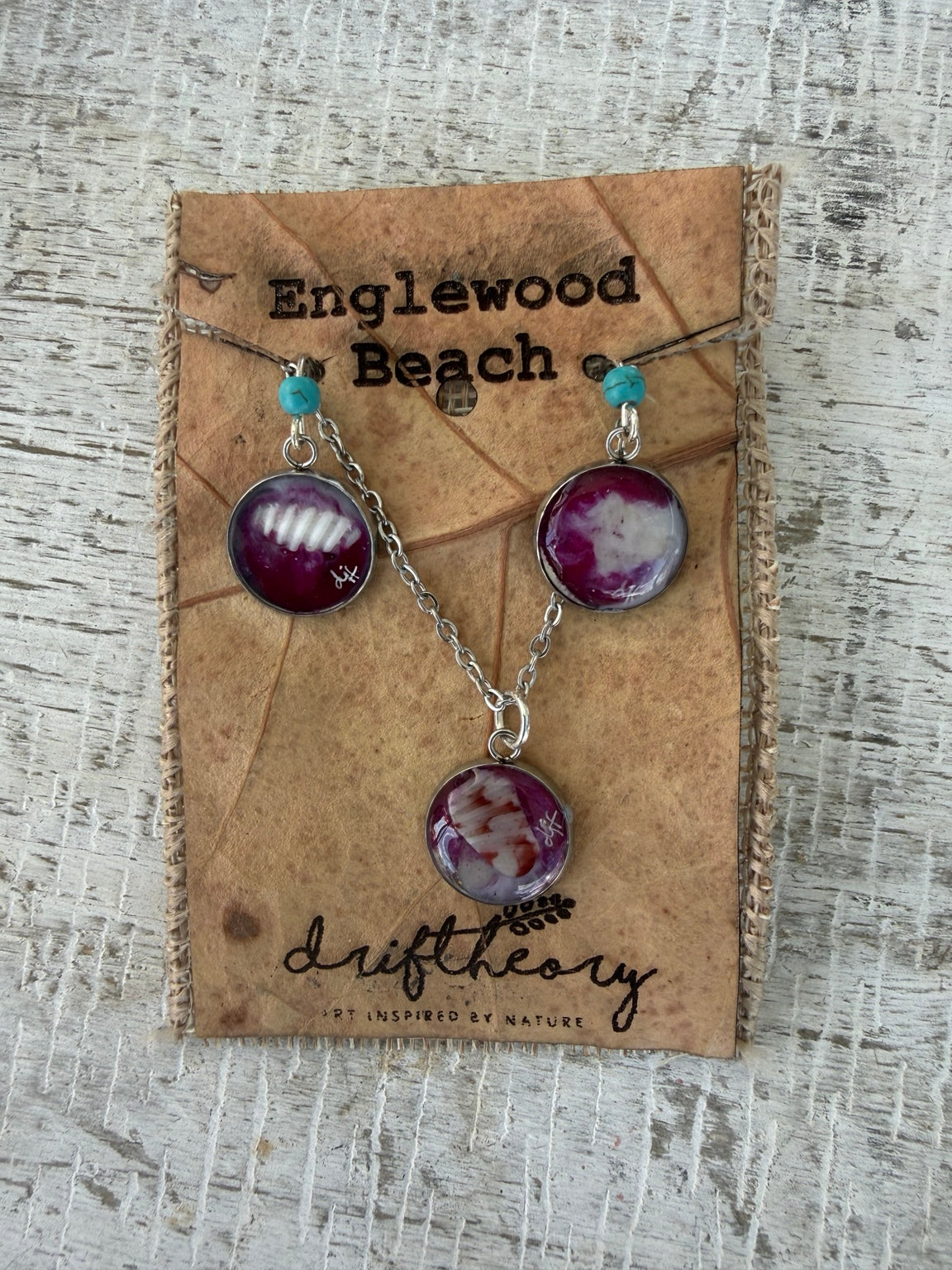 Englewood Beach Gift Set — Turquoise &amp; Silver
