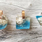 CUSTOMIZABLE Florida Beach Mini Resin Necklace : Custom Sand Jewelry, Beach Sand Necklace, Ocean Gifts for Her, Mermaid Necklace,